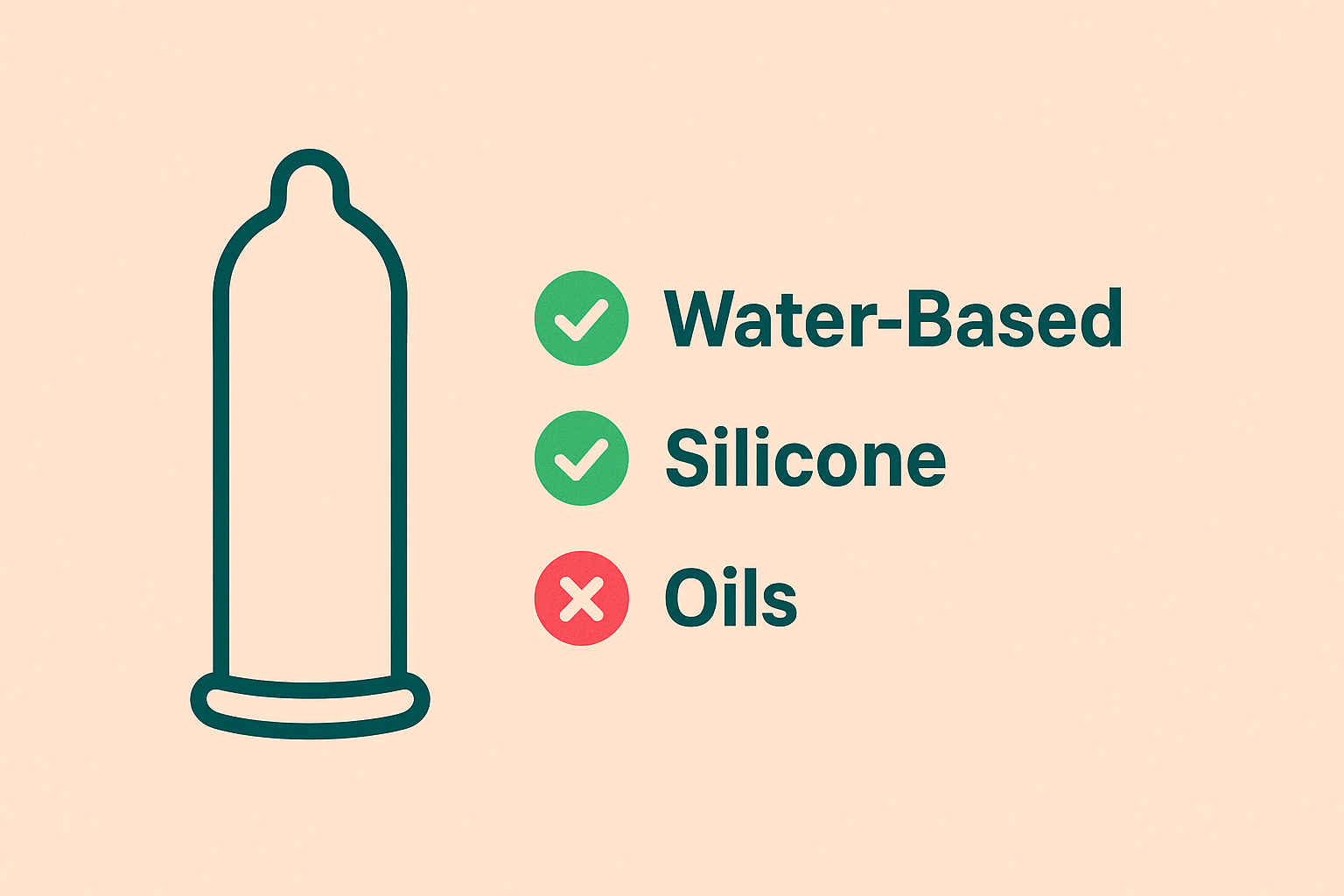 Latex compatibility chart for lubes Latex compatibility chart for lubes