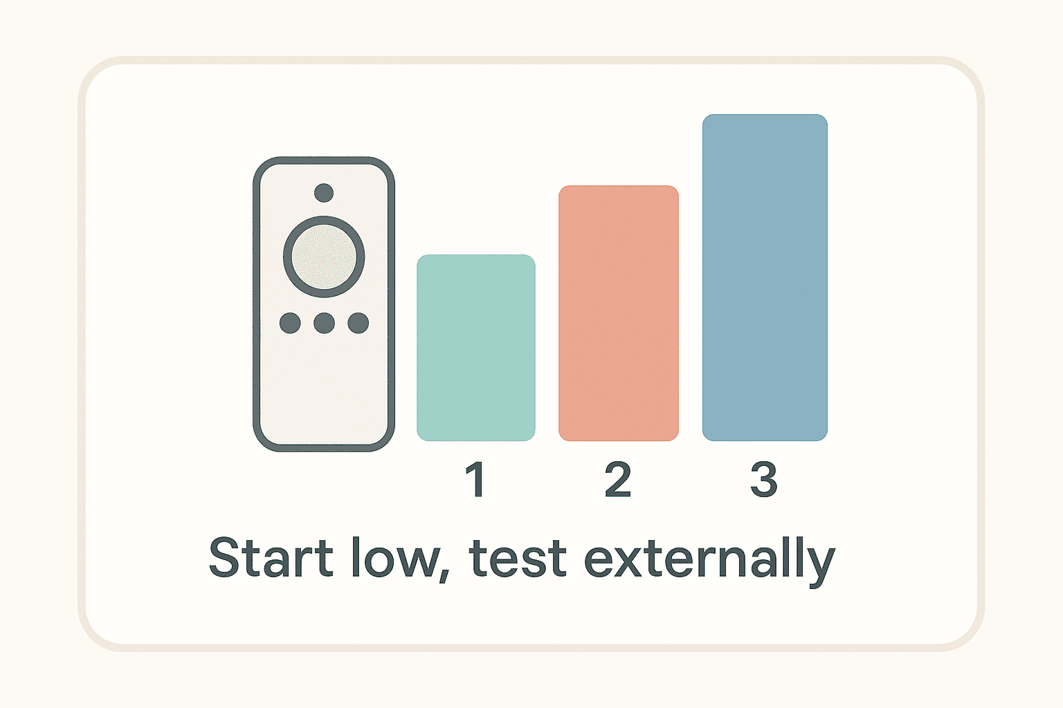 20251012_1149_Level Up Bars_simple_compose_01k7c0jnmxesrsc9b7ph29vxaf Vibration level guide for first-timers—start low.